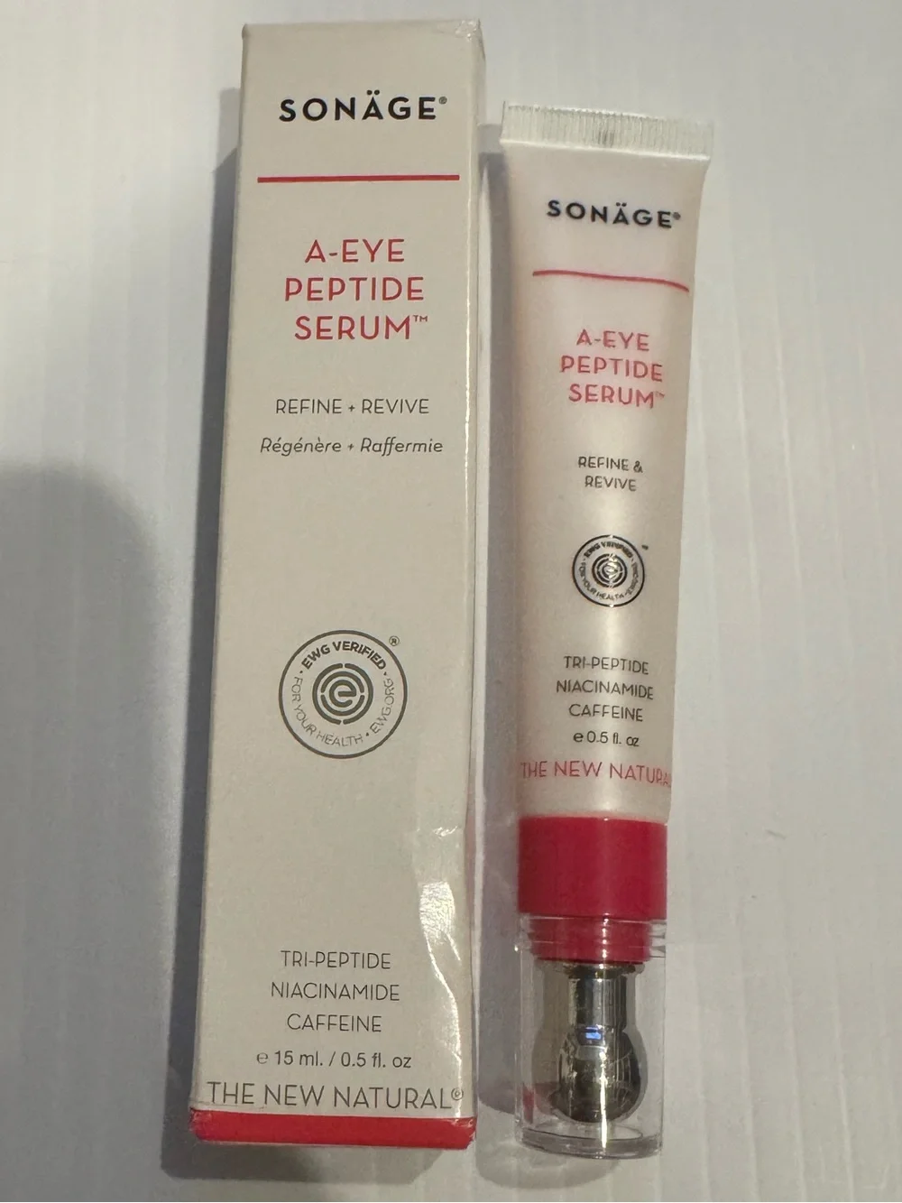 A-EYE PEPTIDE SERUM Peptide Eye Serum For Dark Circles, Puffiness + Fine Lines